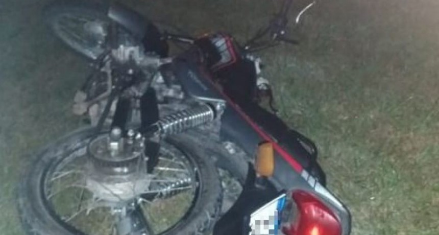 Muere un motociclista en Sierra Chica