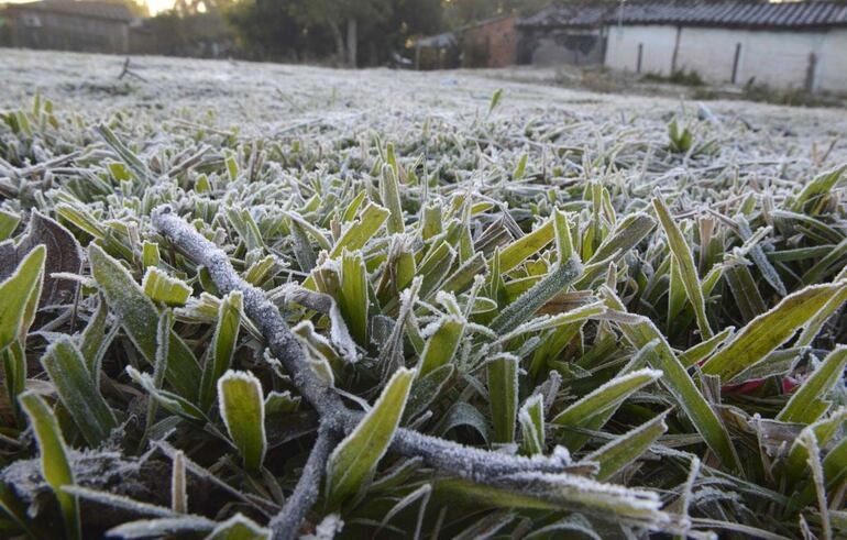 7 grados bajo cero a las 7 de la mañana en Hinojo