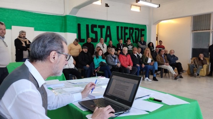 La lista verde presentó a sus candidatos y va a la justicia